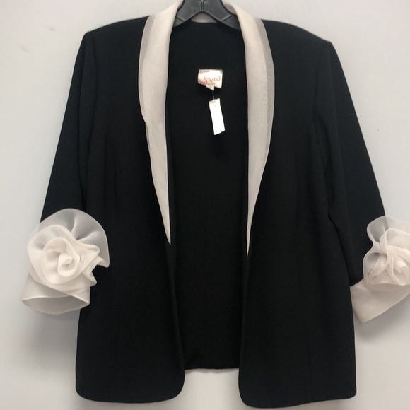 Siasia Jackets & Blazers - SOLD IN STORE Siasia sheer trim jacket